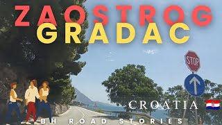 Driving in Croatia 🇭🇷 Zaostrog - Gradac 🏖️⛱️🏝️ Makarska rivijera @BHRoadStoriesBH