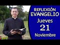 Evangelio de Hoy Jueves 21 de Noviembre de 2024  Lectura y Reflexión