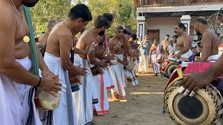 Manaloor Thrikkunnath Utsavam 2024 - Panchavadyam - Thimila Thalavattam - Thriprayar Rameshan Marar