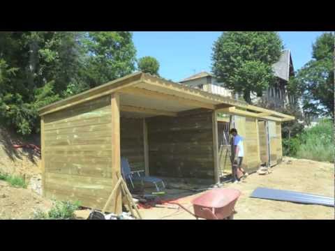 Building horse stables - time lapse Building horse stables - time lapse