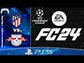 PS5 🎮 EA FC 24 #73 - Live Sim Champions League 24/25 1.Spieltag - Atlético Madrid : RB Leipzig