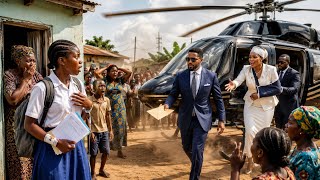Poor Student Missed Her Exam to Help a Billionaire’s Wife — Then a Helicopter Landed at Her Home...