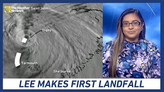 Post-Tropical Cyclone Lee Makes Landfall, 2nd Landfall Likely