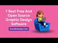 7 Best Free And Open Source Graphic Design Software