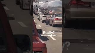 Car Calls The Police On Truck Driver For Hitting Him 🤡 (Mutha Trucker News)