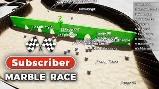 🏁 $70 Marble Race Olympics - Subscribers only - #10
