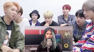 BTS REACTION TO Otilia-Bilioneral cover by Aish @viral video reaction