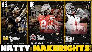 NATIONAL CHAMPIONSHIP TRAINING PACKS \u0026 MAKERIGHTS! CFB 25 ULTIMATE TEAM PACK OPENING!