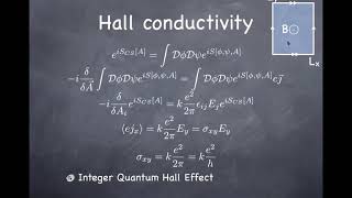 232B online discussion section Chern-Simons term and Quantum Hall Effect on April 23, 2020