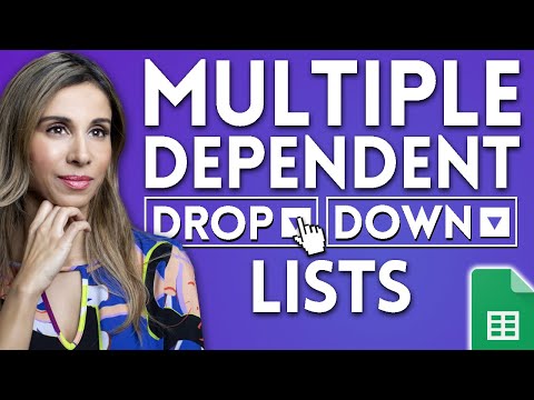 How To Create MULTIPLE Dependent Drop-Down Lists in Google Sheets