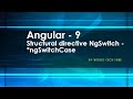 Angular tutorial - ngSwitch directive | Directives in angular 9 | Angular switch case example - 2020