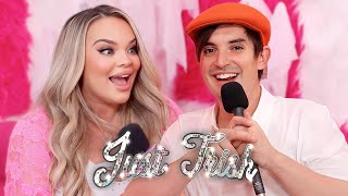 Zach Sang on INTRODUCING Trish to Ariana Grande & Cringey Interview Moments | Just Trish Ep. 22
