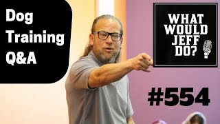 Dog Training - Leash Reactive Dog - Puppy Training - What Would Jeff Do? Q&A #554 (2019)