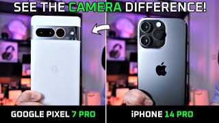 Ultimate Camera Comparison! Google Pixel 7 Pro vs iPhone 14 Pro | Review 🔥