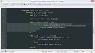 Surrounding Boxes 1 - Minesweeper JavaScript & Canvas Game Development Tutorial 7