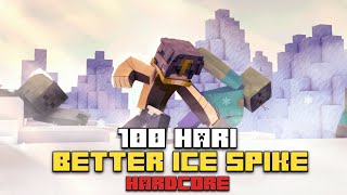 100 Hari Minecraft Hardcore Better Ice Spike