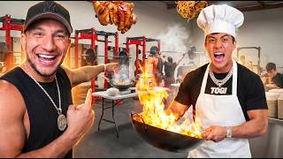 WE OPENED AN ILLEGAL RESTAURANT IN BRADLEY MARTYN'S GYM