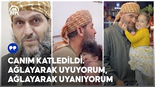 Filistinli Halid Nebhan, İsrail'in öldürdüğü torunuyla ‘gözlerinin içini öperek’ vedalaştı