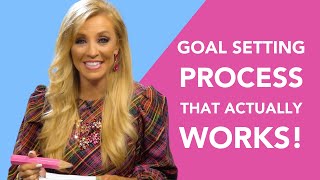 My 7 Step Goal Setting Process That Works! | how to set goals