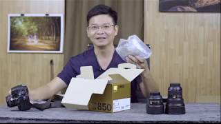 Unbox Nikon D850  _ Dr.Thanh Studio