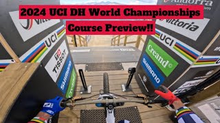 2024 UCI DH World Championships Course Preview.