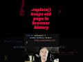 Redirect to another webpage with JavaScript #shorts #javascript