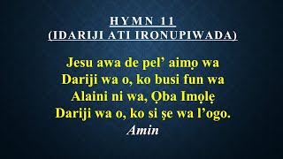 CCC Hymn 11 (Jesu awa de pel' aimo wa) Celestial Church of Christ,