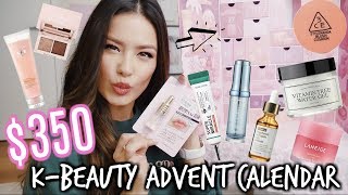 REVEALING THE $150 YESSTYLE KOREAN BEAUTY ADVENT CALENDAR | Is it $350 worth?