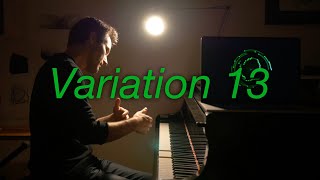 Goldberg Variations Var 13 #BachUpsideDown #negativeharmony