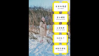 【冬天时的日本】EP 3 - 北海道小樽，朝里 JAN 2020