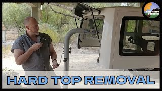 RollNJack Jeep Hard top removal and install is no longer painful