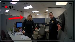 Woman's 18-Year Secret Exposed When Police Show Up at Her Workplace