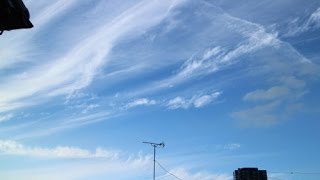 定点タイムラプス0829＠新潟駅南 16:59〜18:09 北の空 #Timelapse