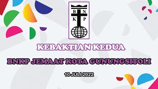 Kebaktian Penutupan Sidang Sinode BNKP Ke-60 | Minggu, 10 Juli 2022