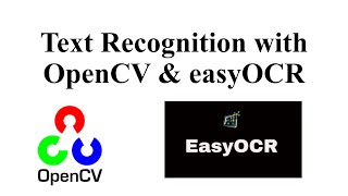 AI based Text Recognition system with easyOCR and OpenCV