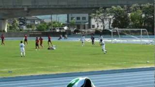 20100509松本山雅ＦＣ VS　アルテ高崎（ＧＫ石川扶　神業ファインセーブ）