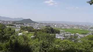 甘樫丘からみる大和三山／2012年夏