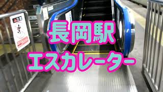 長岡駅 エスカレーター【上越新幹線】【上越線】【信越本線】