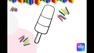 How to drawing ice cream part-1 /drawing ice cream/ice cream drawing/ আইসক্রীম আকাঁর নিয়ম