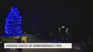 Genesis lights up remembrance tree in 19th annual ceremony