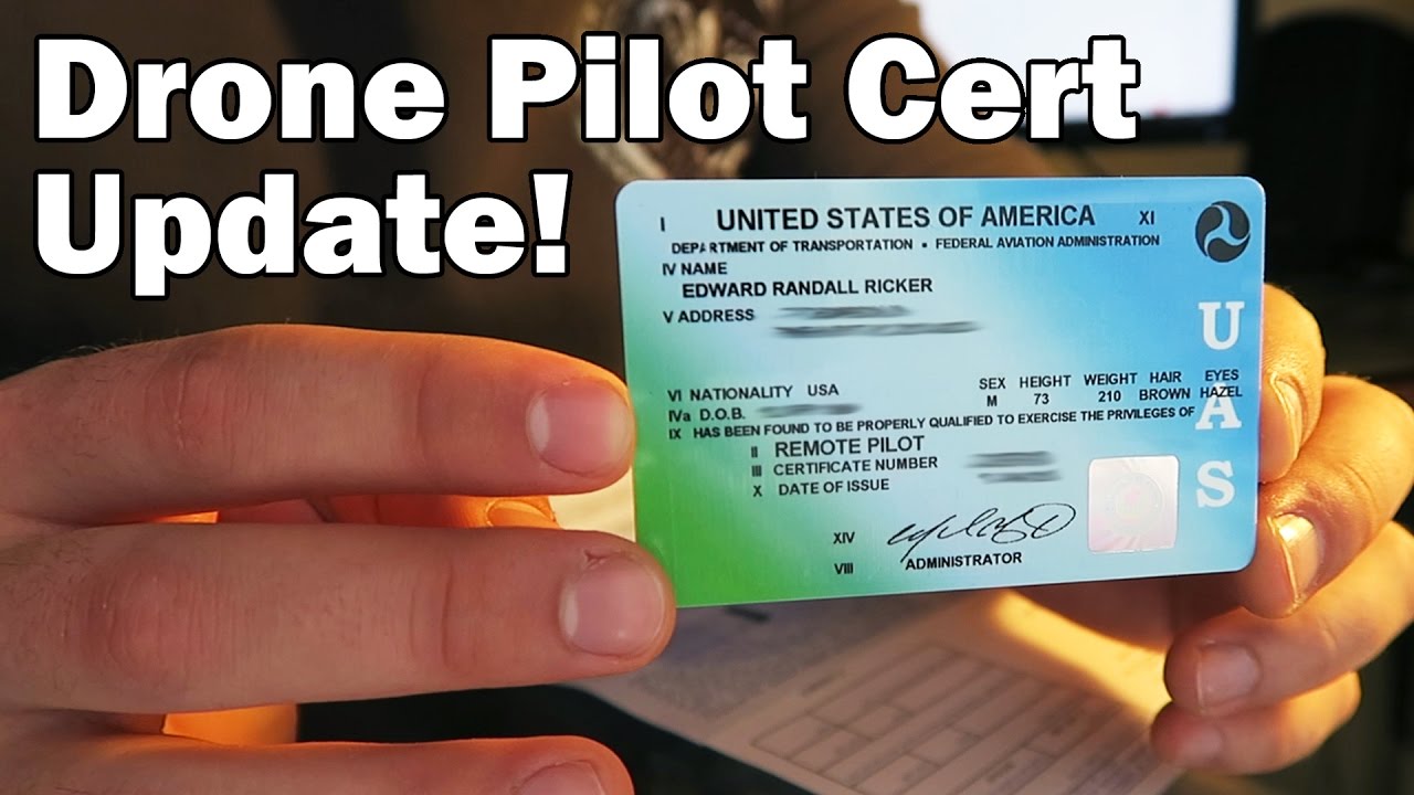 I'm Official! FAA Drone Pilot Certification - YouTube