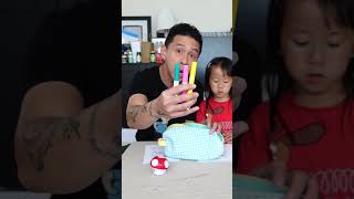 3 Marker Challenge with Princess Peach! PART 2 #shorts #artchallenge