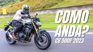 TESTE NOVA CB 500F 2023: PREÇO E IMPRESSÕES DAS MUDANCAS DIRETO DA MOTO