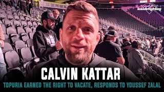 Calvin Kattar Says Ilia Topuria Earned Right to Vacate Featherweight Belt, He Took Out Volk and Max!