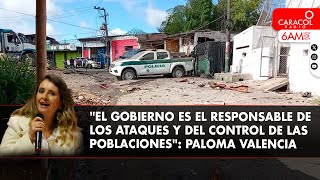 Todo lo que está pasando en el Cauca es responsabilidad del gobierno Petro: Paloma Valencia