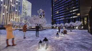 All-Seasons Canadian-Themed Outdoor Amenity | Concord Canada House