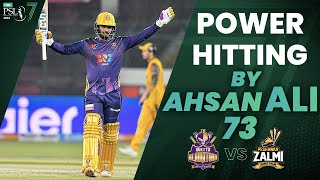Ahsan Ali Powerful Batting | Quetta Gladiators vs Peshawar Zalmi | Match 2 | HBL PSL 7 |ML2G