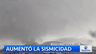 Aumenta la sismicidad del volcán Nevado del Ruiz
