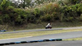 近畿スポーツランド。第１コーナーから第３コーナーまで。MINIBIKE