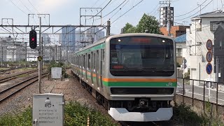 湘南新宿ライン特別快速　新川崎駅通過